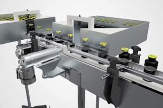 3d industrial animation for factory process machinery manufacturing engineering