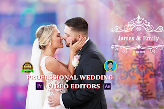 do wedding video editing with cinematic storytelling
