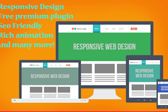 design a wordpress website for your business or personal use