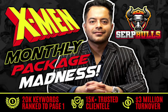 do premium monthly SEO service with high quality backlinks