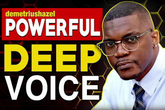 be your deep male voice over actor, movie trailer voiceover, cinematic announcer