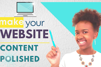 proofread and edit your web content