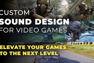 create custom sound effects for your video game