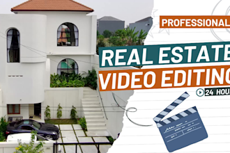 edit a luxurious real estate video to promote your property