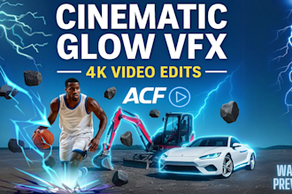 edit cinematic sports videos with effects for tiktok,  reel