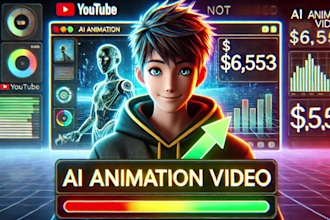 create ai video arts, ai animation story videos youtube, tiktok, instagram