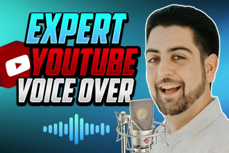 record an engaging youtube video voice over narration