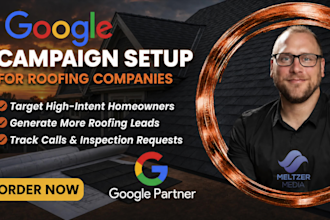 set up google ads for your roofing company