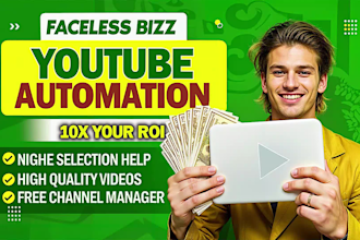 setup youtube automation channel business for you and create cash cow videos
