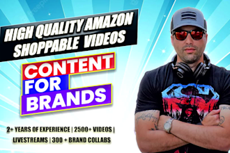 create a shoppable video for your amazon product