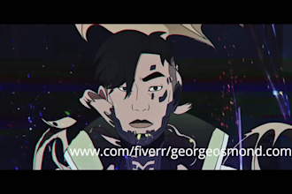 2d cartoon video, 2d music vide0 animated, video intro, animation, youtube short