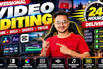 do simple video editing within 24 hours