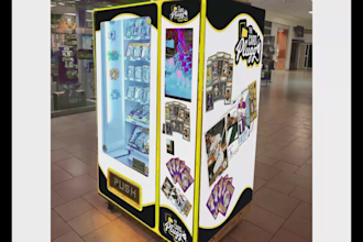 design an awesome, creative, VIP vending machine wrap and atm machine wrap