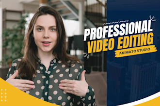 do video editing for corporate, podcast, wedding, youtube and facebook video ads