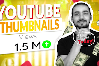 design eye catching youtube thumbnails to boost views and attract subscribers