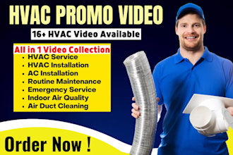 do hvac video or hvac install repair service video promo