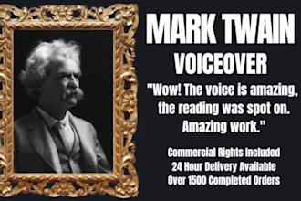 record a voiceover in the style of mark twain