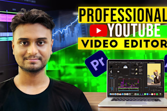 be your youtube video editor, professional video edit