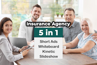 crate an amazing insurance agency promo video
