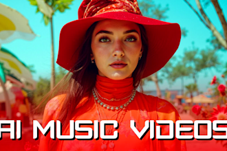 create production quality ai music video