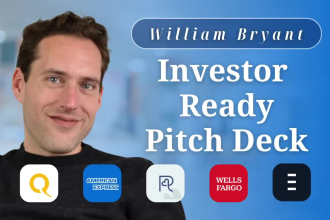 write and design your investor ready pitch deck presentation