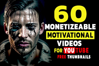 create motivational videos for youtube, tiktok, and insta