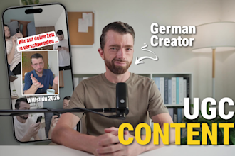 create authentic german ugc videos for organic social growth
