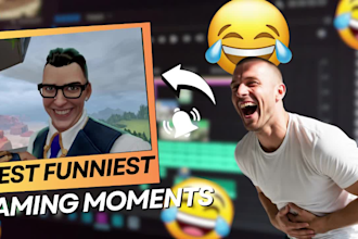 do funny gaming video editing for youtube within 24 hours