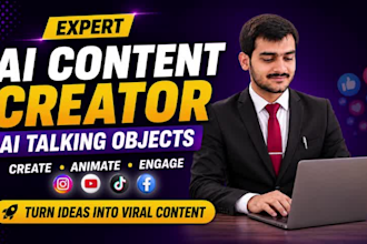create viral ai talking object videos for tiktok reels and shorts