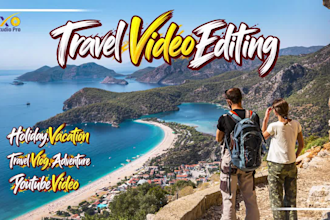 do travel video editing for vacation, holiday, and adventure