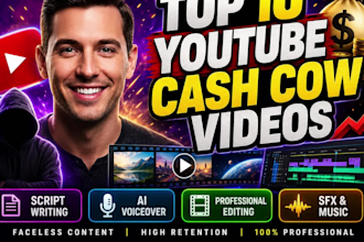 edit professional faceless youtube videos