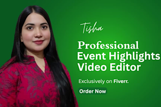 edit engaging event highlights and recap videos