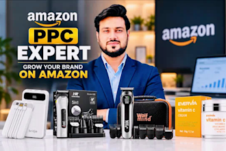 manage and optimize amazon PPC campaigns to lower acos and scale fba sales