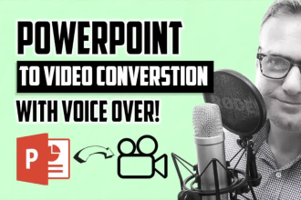 convert your powerpoint to HD video and add pro voice over