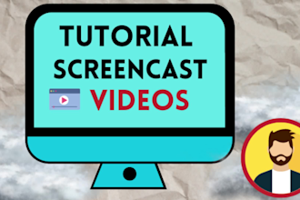 create and edit screencast explanation tutorial videos for u