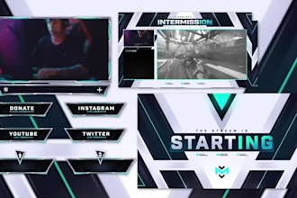 create custom animated twitch overlays, graphics and emotes