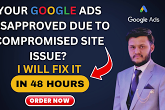 fix disapproved google ads due to compromised site or malicious software issue