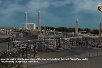 create 3d industrial oil and gas refinery, lng plant, and process animation