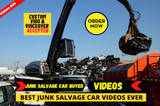 make junk salvage cars buyer short video ads