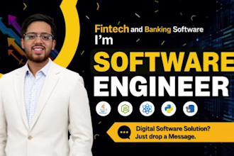 build a fintech app financial website saas dashboard or mvps for your business
