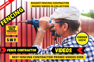 make fencing contractor or home repair contractor video ads