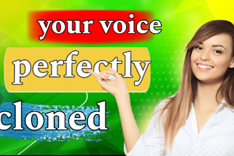 create spokesperson with voice cloning