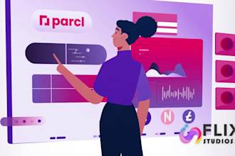 produce high converting 2d motion graphics and animated explainer video