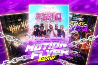 do animated motion flyers and 3d parallax photos from still picture