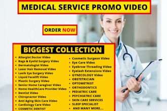 do medicare or home health care or liquid facelift or dermatologist promo video