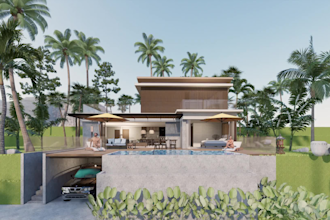 design tropical contemporary modern architecture