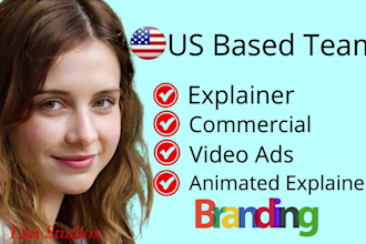 create explainer video or commercial for your business sales