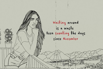 make fantastic hand drawn lyric video