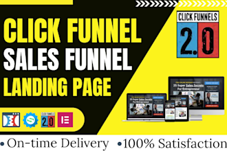 build clickfunnels sales funnel, clickfunnels landing page in clickfunnels 2 0