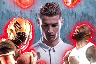 edit sports highlights videos of football,basketball and others